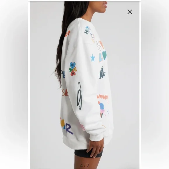 NWT THE MAYFAIR GROUP Somebody Loves You Sweatshirt - Picture 5 of 9